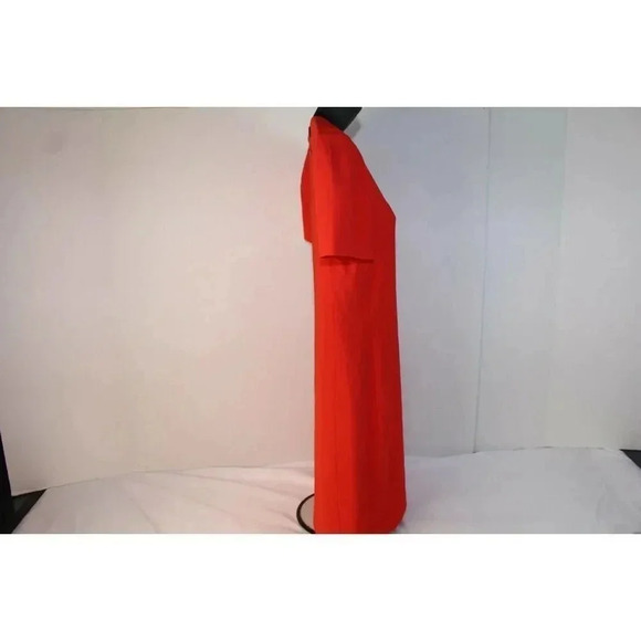 ladies BABATON Red dress size 2 - Picture 3 of 5